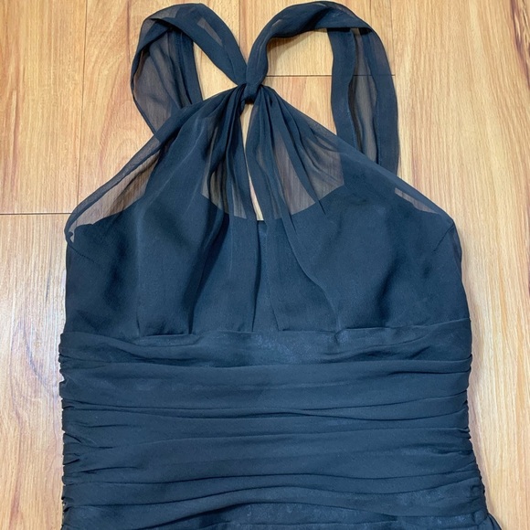 Belsoie Black Halter Holiday Dress - Picture 6 of 11